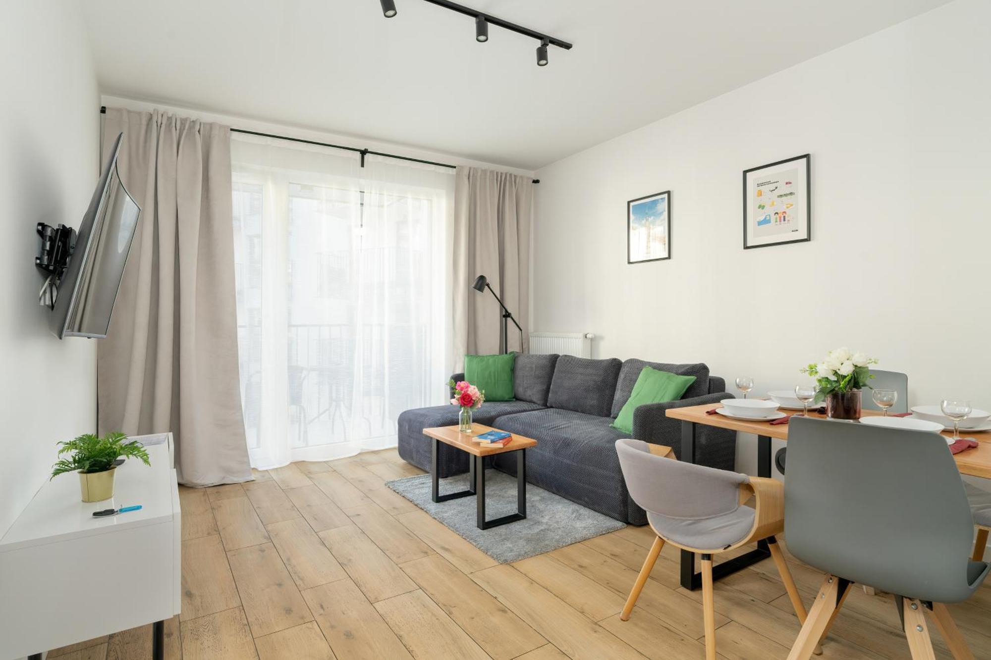 Stylish & Comfy Garbary Apartments With Parking By Noclegi Renters Познан Екстериор снимка