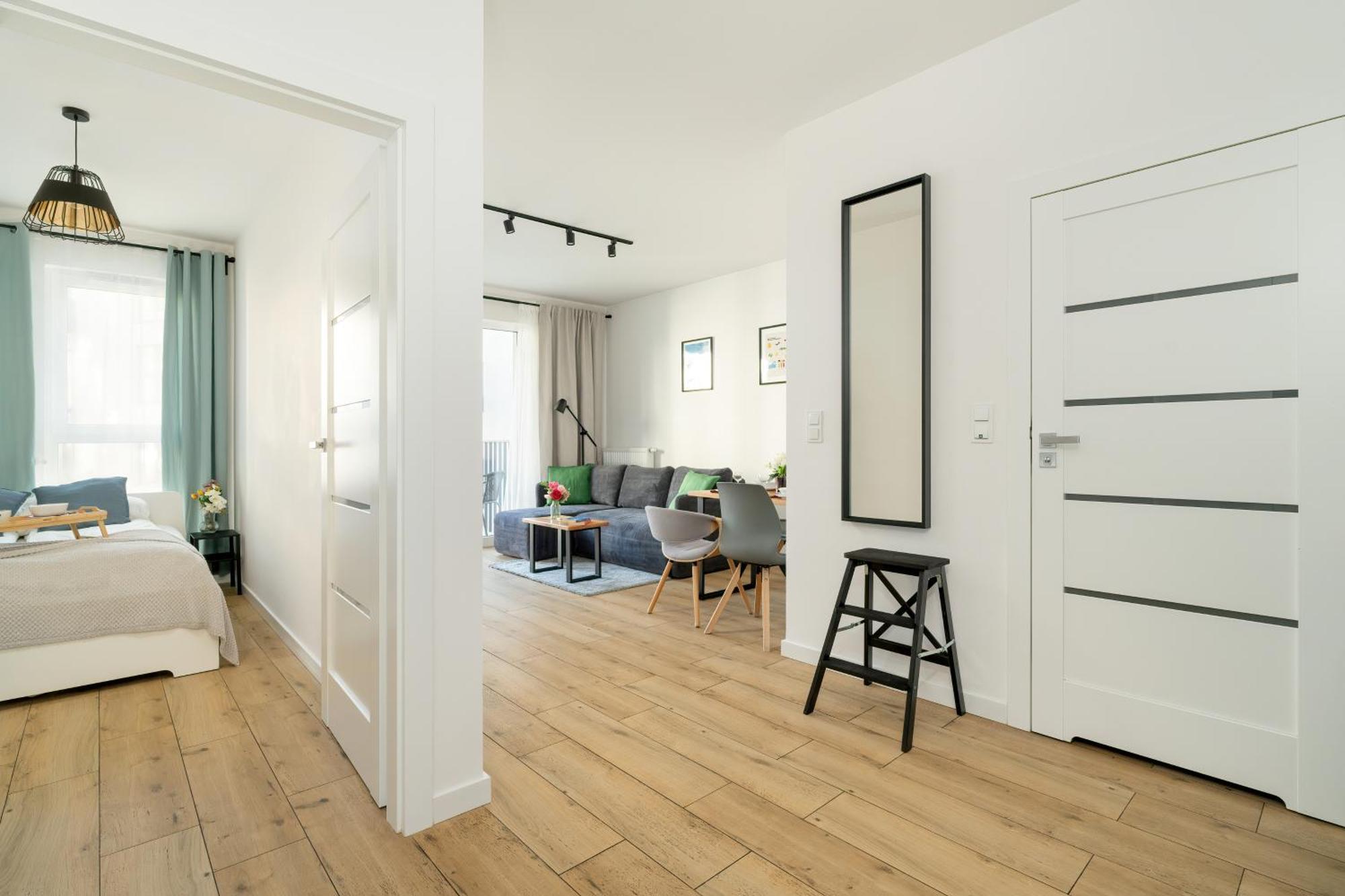 Stylish & Comfy Garbary Apartments With Parking By Noclegi Renters Познан Екстериор снимка